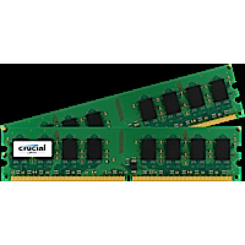 CT2KIT25672AA80EA Оперативна пам'ять Crucial 4GB Kit (2 x 2GB) DDR2-800 ECC UDIMM