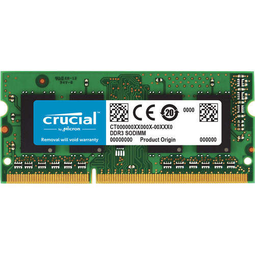 CT4G3S1339M Оперативна пам'ять Crucial 4GB DDR3L-1333 SO-DIMM for Mac