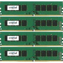 CT4K16G4DFD824A Оперативна пам'ять Crucial 64GB (4x 16GB) DDR4-2400MHz CL17