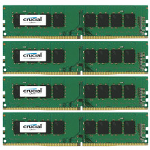 Оперативна пам'ять Crucial 32GB (4x 8GB) DDR4 2400MHZ CL17 SR x8 Unbuffered DIMM (CT4K8G4DFS824A)