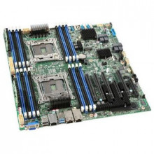DBS2600CW2R Серверная Материнська плата Intel S2600CW2R, E-ATX, 2x S2011-3, 16x DDR4 DIMM
