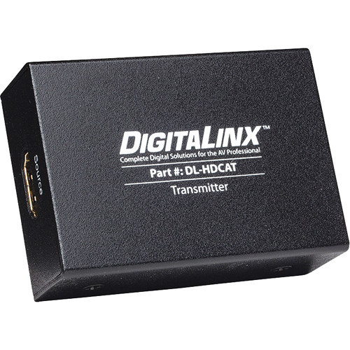 DL-HDCAT-S передатчик видеосигнала DIGITALINX Liberty DigitaLinx Twin Cat5/5e/6 HDMI 1.4 Transmitter (US Power Supply)
