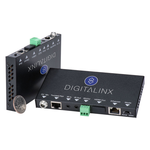 DL-HDE100 Видео удлинитель/репитер DIGITALINX HDMI, IR, RS-232, & Ethernet Extender Kit over CATx with Power Supply (330')