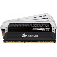 Оперативна пам'ять Corsair Dominator Platinum 16GB (4 x 4GB) DDR4 2666MHz C15 (CMD16GX4M4A2666C15)