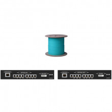 DVI-100-LC-DL Видео удлинитель/репитер APANTAC Dual/Single Link DVI Extender with 7 LC Fiber Optic and CAT5 Ports (Up to 330')