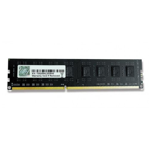 F3-10600CL9D-4GBNS Оперативна пам'ять G.Skill 4GB (2x 2GB) DDR3 1333 MHz DIMM Value