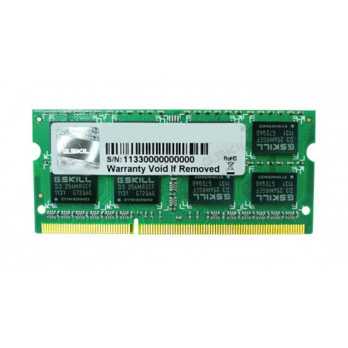 Оперативна пам'ять G.Skill DDR3 2GB 1333MHz CL9 (F3-10666CL9S-2GBSQ)