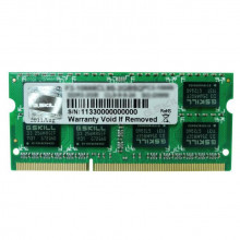 F3-10666CL9S-8GBSQ Оперативна пам'ять G.Skill 8GB DDR3 1333 MHz SO-DIMM Standard