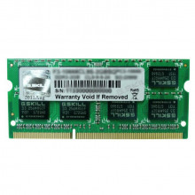 Оперативна пам'ять G.Skill DDR3 SO-DIMM 8GB (4GB x 2) 1600MHz CL9 (F3-12800CL9D-8GBSQ)