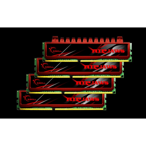 F3-8500CL7Q-16GBRL Оперативна пам'ять G.Skill 16GB (4x 4GB) DDR3 1066 MHz DIMM Ripjaws