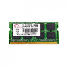 Оперативна пам'ять G.Skill SO-DIMM 4GB DDR3 1066MHz (F3-8500CL7S-4GBSQ)