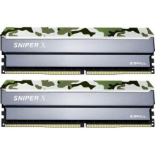 Оперативна пам'ять G.Skill Sniper X DDR4 32GB (2x 16GB) 2400MHz CL17 (F4-2400C17D-32GSXF)