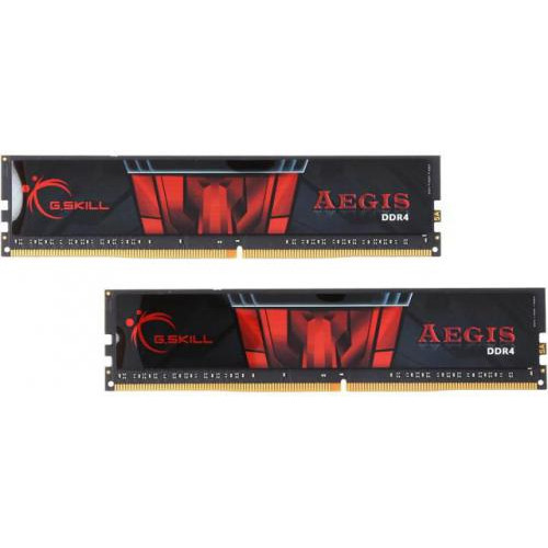 Оперативна пам'ять G.Skill Aegis DDR4 8GB (2x 4GB) 2400MHz CL17 (F4-2400C17D-8GIS)