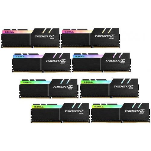 Оперативна пам'ять G.Skill Trident Z RGB DDR4 64GB (8x 8GB) 2933MHz CL14 (F4-2933C14Q2-64GTZRX)