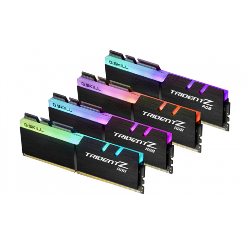Оперативна пам'ять G.Skill Trident Z RGB DDR4 32GB (4x 8GB) 3000MHz, CL16 (F4-3000C16Q-32GTZR)