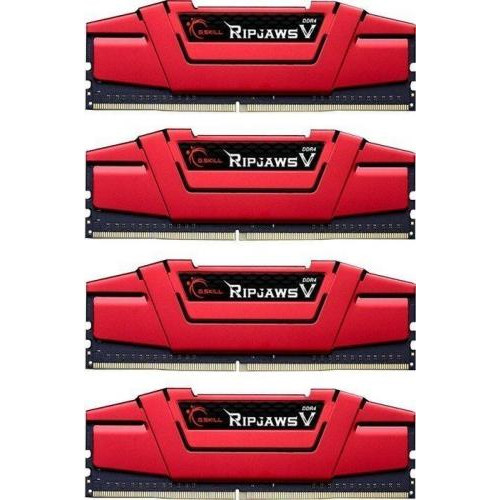 Оперативна пам'ять G.Skill Ripjaws V DDR4 64GB (4x 16GB) 3000MHz CL16 (F4-3000C16Q-64GVRB)