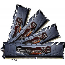 Оперативна пам'ять G.Skill Flare X, DDR4, 64 GB, 3200MHz, CL16 (F4-3200C16Q-64GFX)