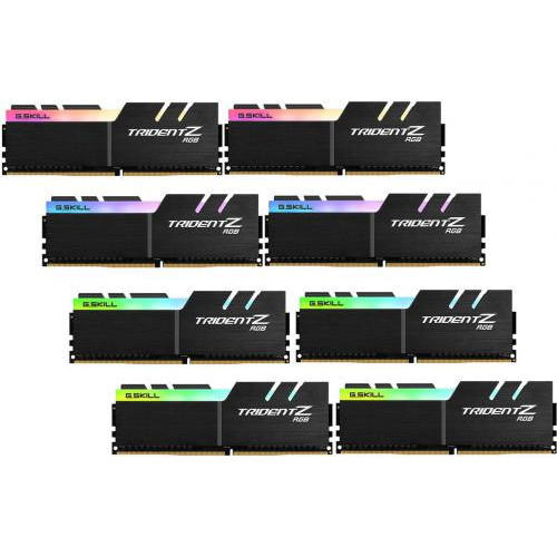 Оперативна пам'ять G.Skill Trident Z RGB DDR4, 128GB KIT 8x16GB, 3466MHz, CL16 (F4-3466C16Q2-128GTZR)