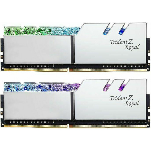 Оперативна пам'ять G.Skill Trident Z Royal, DDR4, 64 GB, 3600MHz, CL16 (F4-3600C16D-64GTRS)