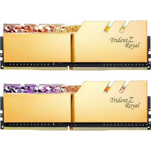 Оперативна пам'ять G.Skill Trident Z Royal, DDR4, 32 GB, 4000MHz, CL18 (F4-4000C18D-32GTRG)