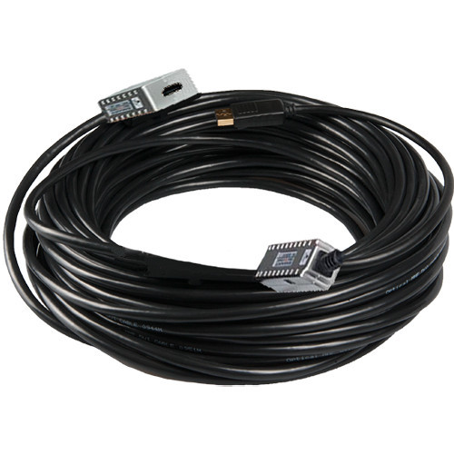 FO-HDM4K-15-MM Видео удлинитель/репитер AVENVIEW 4K HDMI 2.0 Extender over Fiber Optic Cable (49')