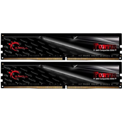 Оперативна пам'ять G.Skill Fortis 16GB (2x 8GB) DDR4 2400MHz CL16 (F4-2400C16D-16GFT)