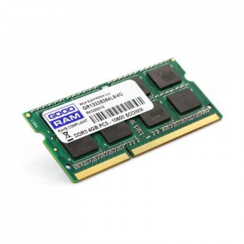 Оперативна пам'ять GoodRam DDR3 SO-DIMM 4GB 1333MHz CL9 (GR1333S364L9S/4G)