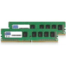 Оперативна пам'ять GoodRam 8GB (2x 4GB) DDR4 2400MHz CL17 (GR2400D464L17S/8GDC)
