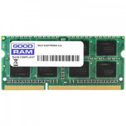Оперативна пам'ять GoodRam DDR4 SO-DIMM 8GB 2400MHz CL17 (GR2400S464L17S/8G)