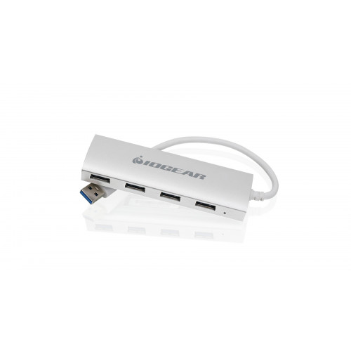 GUH304 USB Концентратор Iogear met(AL) USB 3.0 4-Port Hub
