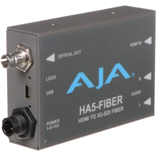 HA5-FIBER Конвертер / преобразователь AJA HA5-Fiber HDMI to 3G-SDI Fiber Mini Converter