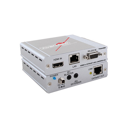 HBT-C6POE-S передатчик видеосигнала AVENVIEW HDMI over Cat5/6/7 HDBaseT Transmitter with PoE/RS-232/Bidirectional IR