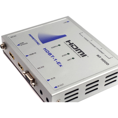HDBT-1-EX Видео удлинитель/репитер APANTAC Single-Port HDBaseT HDMI Extender with IR, RS232, Ethernet, POE