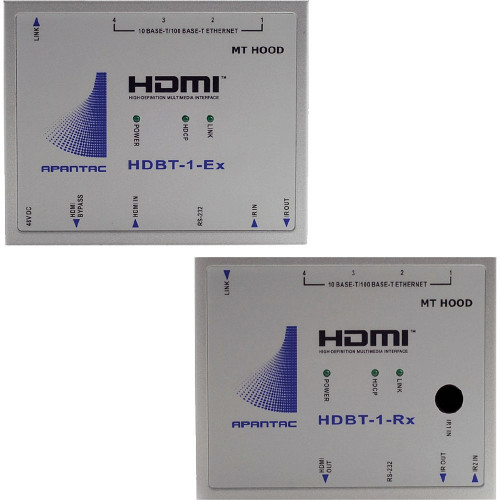 HDBT-SET-2 приемник видеосигнала APANTAC HD Base T HDMI Extender / Receiver with Ethernet, POE
