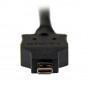 HDDDVIMM1M Кабель Startech 1m Micro HDMI to DVI-D Cable - M/M