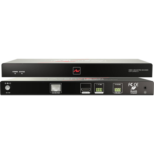 HDM-C6MWIPL-R приемник видеосигнала AVENVIEW HDMI H.264 over IP Receiver with Seamless Switching & POE