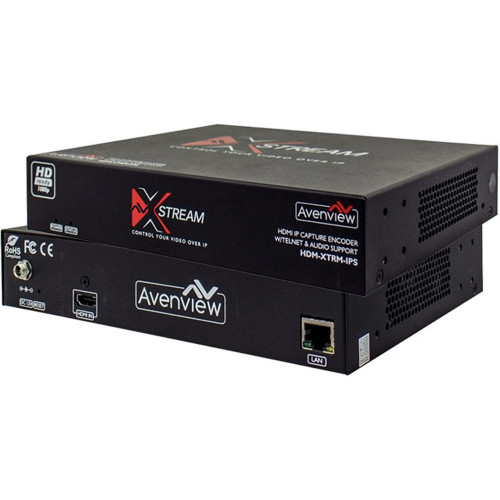 HDM-XTRM-IPS Видео удлинитель/репитер AVENVIEW HDMI HDCP Encoder with LAN, WAN, Telnet, Audio, Video Streaming Capability (H264, 1080p)