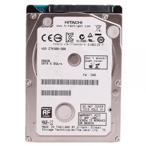 HDT725050VLA380 0A33693 Жорсткий диск Hitachi (HGST) Deskstar T7K500 500GB 3.5" SATA 3Gb/s