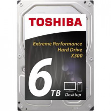 Жорсткий диск SATA 6TB 7200RPM 6GB/S 128MB HDWE160UZSVA TOSHIBA 