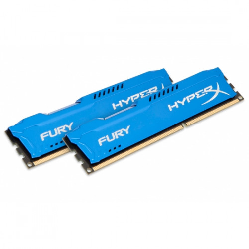 Оперативна пам'ять Kingston HyperX 16GB 1333MHz DDR3 CL9 DIMM (Kit of 2) FURY Blue Series (HX313C9FK2/16)