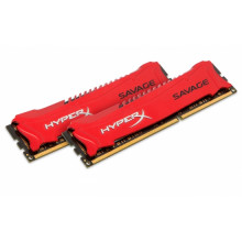 Оперативна пам'ять Kingston HyperX 8GB 1600MHz DDR3 Non-ECC CL9 DIMM (Kit of 2) XMP Savage (HX316C9SRK2/8)