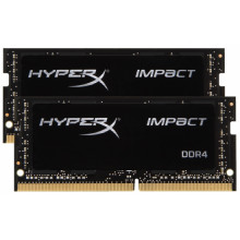 HX421S13IBK2/8 Оперативна пам'ять Kingston HyperX Impact SO-DIMM Kit 8GB (2x 4GB) DDR4-2133MHz CL13