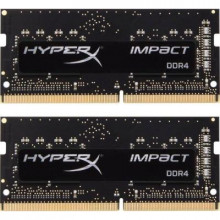 HX424S14IBK2/8 Оперативна пам'ять Kingston HyperX Impact SO-DIMM Kit 8GB (2x 4GB) DDR4-2400MHz CL14