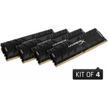 Оперативна пам'ять Kingston Predator 32GB (4x 8GB) DDR4 2666MHz CL13 (HX426C13PB3K4/32)