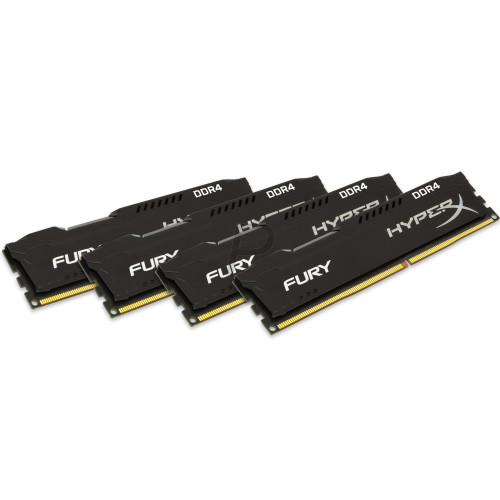 HX426C15FBK4/16 Оперативна пам'ять Kingston HyperX Fury Kit 16GB (4x 4GB) DDR4-2666MHz CL15-17-17