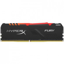 Оперативна пам'ять Kingston HyperX Fury RGB DIMM 8GB, DDR4-2666, CL16-18-18 (HX426C16FB3A/8)