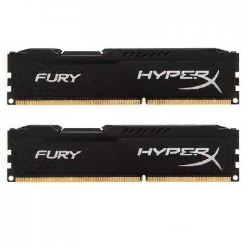 Оперативна пам'ять Kingston HyperX FURY DDR4 16GB (2x 8GB) 2933MHz, CL17 (HX429C17FB2K2/16)