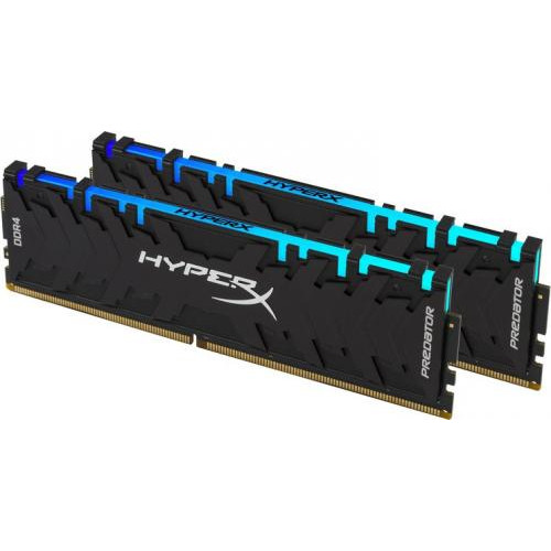 Оперативна пам'ять HyperX Predator RGB DDR4, 16GB (2x8GB) 3200MHz, CL16 (HX432C16PB3AK2/16)