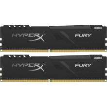 Оперативна пам'ять Kingston HyperX Fury black DIMM Kit 16GB, DDR4-3600, CL17-21-21 (HX436C17FB3K2/16)