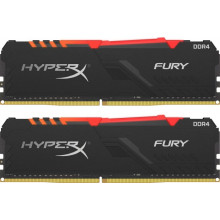 Оперативна пам'ять Kingston HyperX Fury RGB DIMM Kit 32GB, DDR4-3733, CL19-23-23 (HX437C19FB3AK2/32)